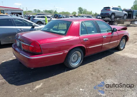 2002 Mercury Grand Marquis Ls Premium/Ls Ultimate/Lse из США, поврежденный, VIN 2MEFM75W22X653775